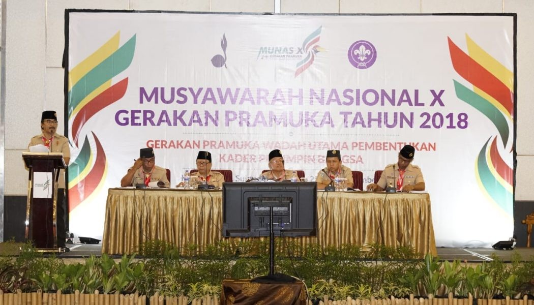 Sah! Laporan Kwarnas Pramuka 2013-2018 Diterima