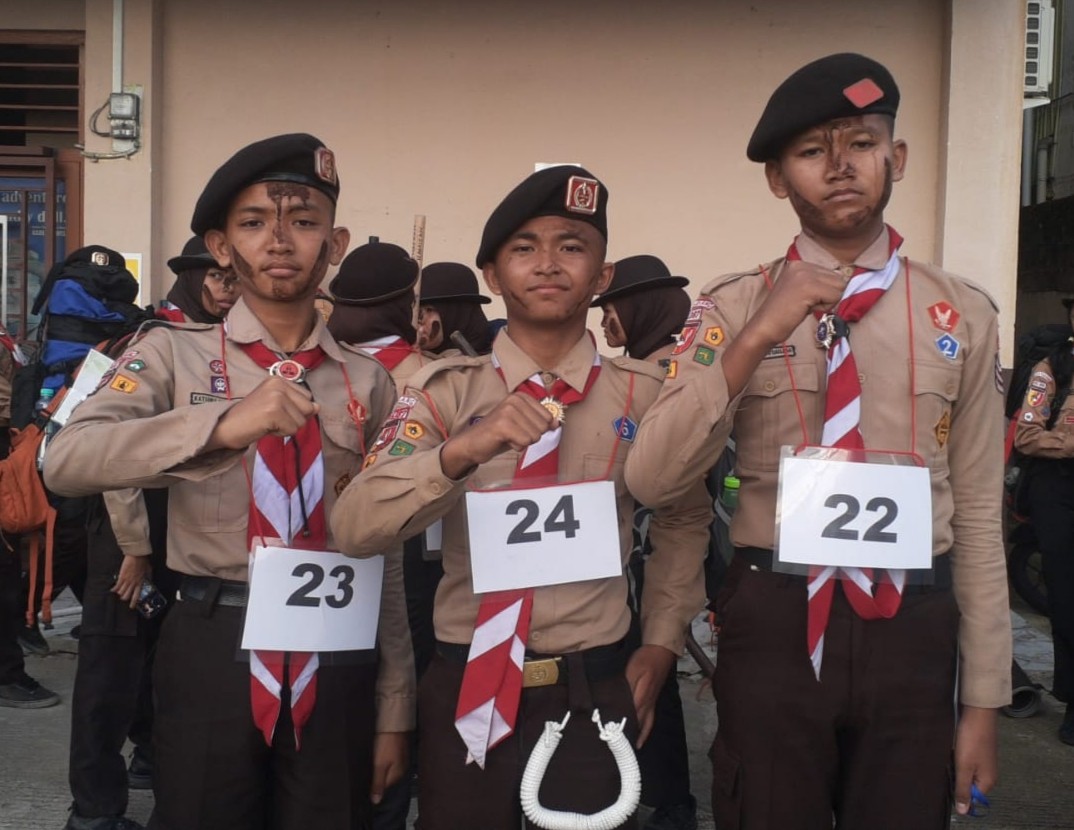 Tiga Pramuka Penggalang MTsN 6 Padang Melaju ke Jambore Nasional