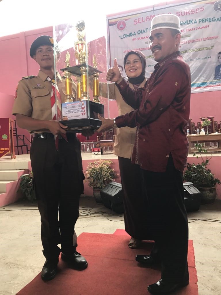 Unit Kegiatan Mahasiswa (UKM) Pramuka UNDHARI Sukses Gelar Lomba Giat Prestasi Pramuka Penegak (LGPP