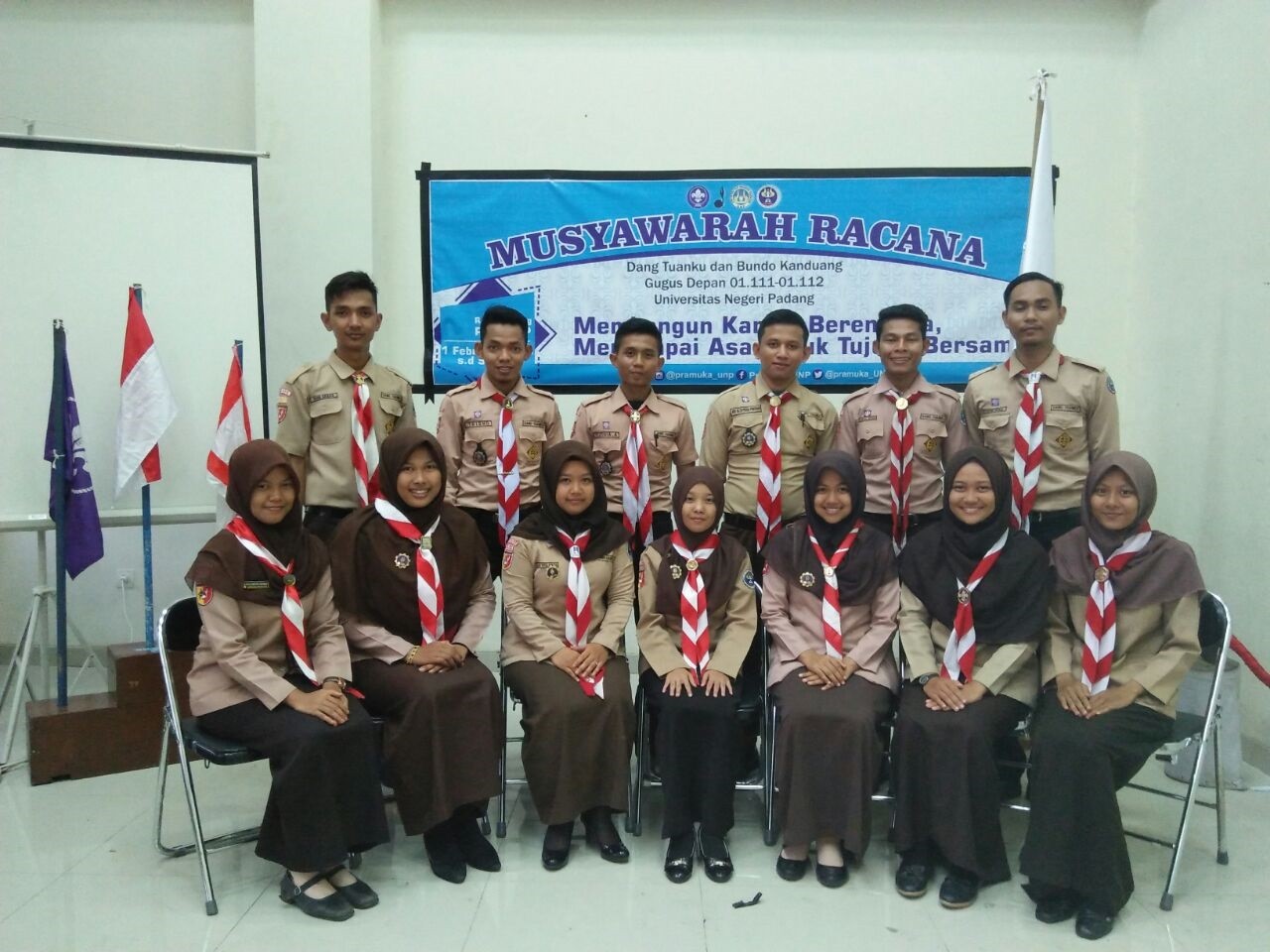 Kampus Apresiasi Prestasi Pramuka UNP Selama Satu Tahun