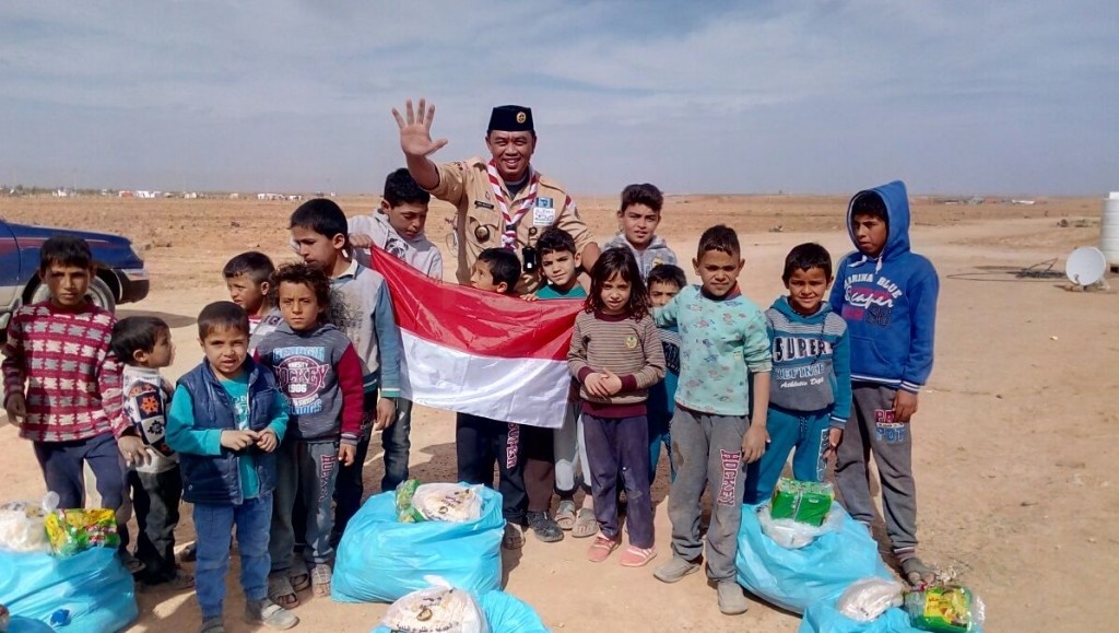 Sulitnya Pramuka Tembus Kamp Pengungsian Palestina dan Suriah, Begini Kisahnya