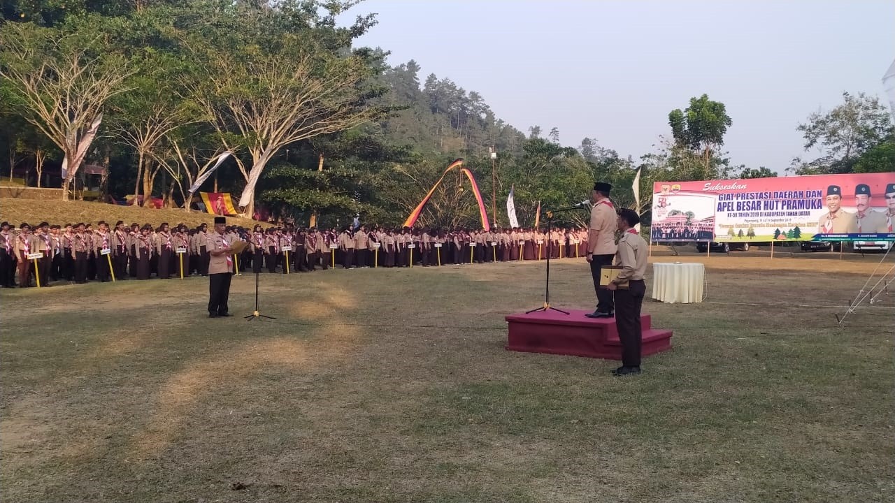 Giat Prestasi Tingkat Pramuka Penggalang Kwarda 03 Sumbar Semarakkan Hari Pramuka ke-58