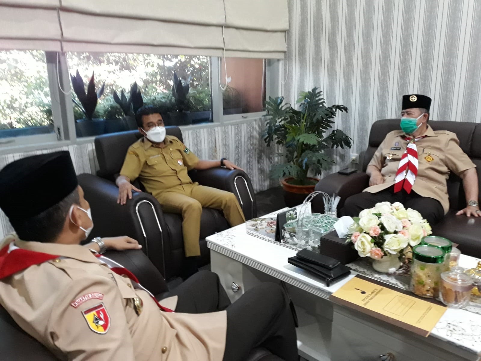 Kwarda 03 GP Sumbar Datangi Dinas Pendidikan dan Kebudayaan Provinsi Sumbar