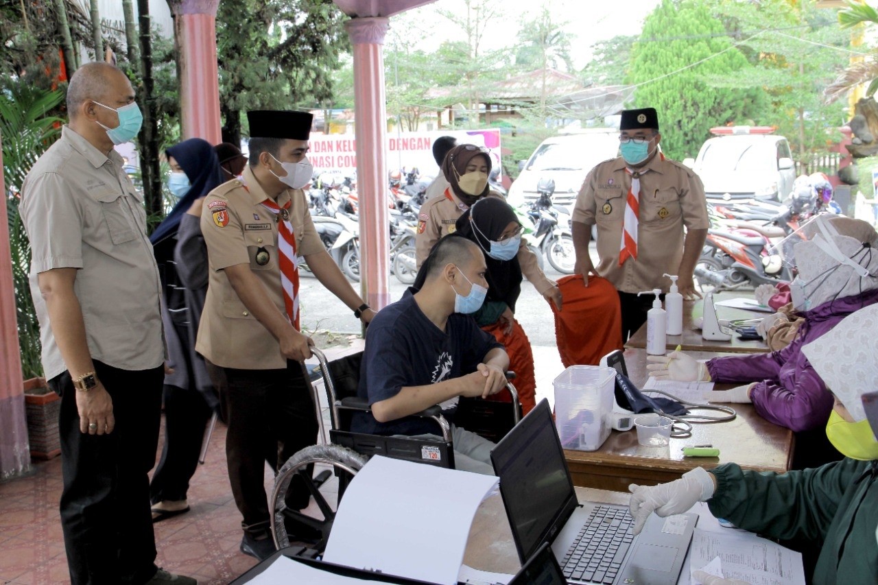 Kwarcab Kota Solok Gelar Vaksinisasi
